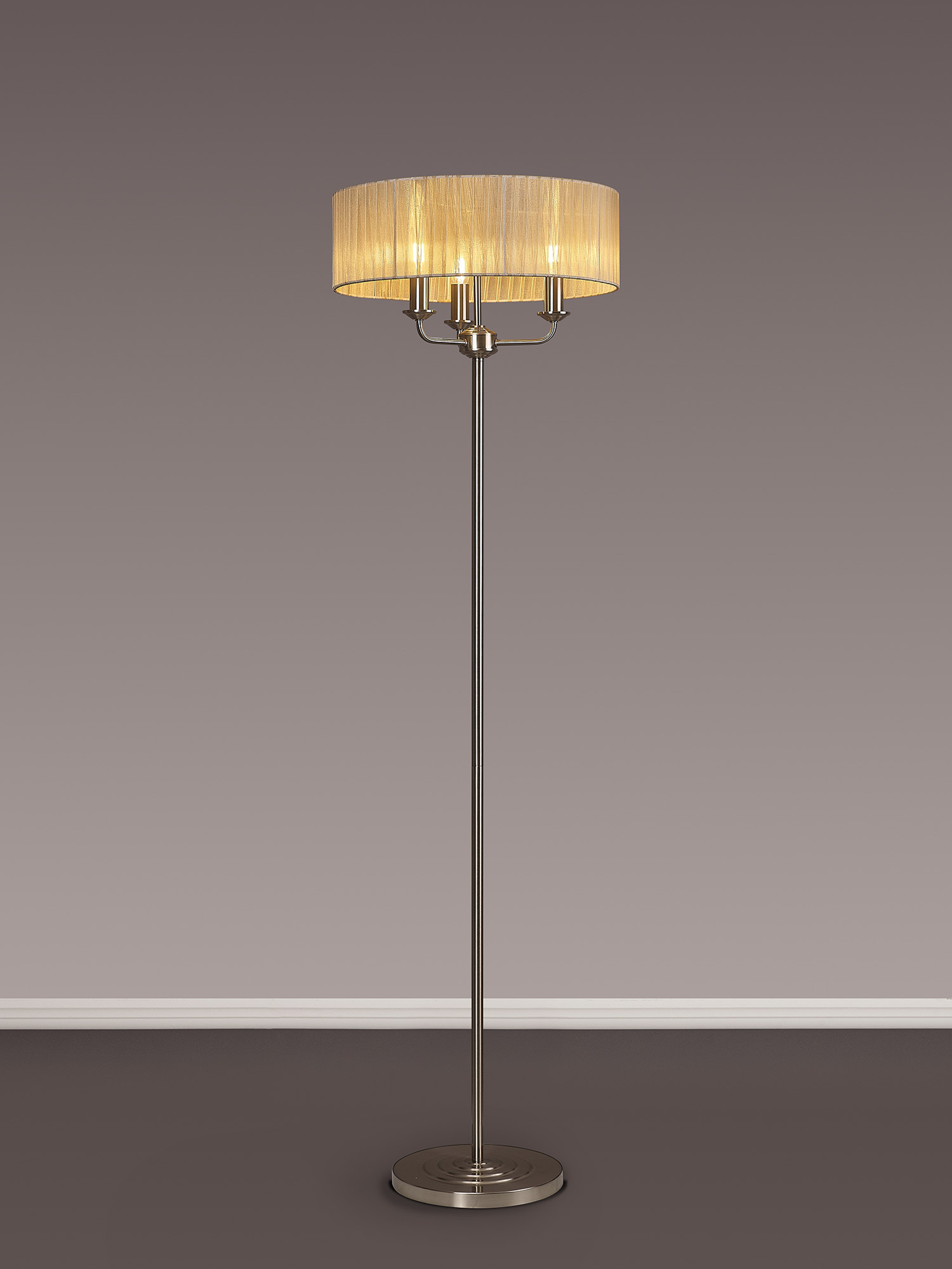 Banyan SN SB Floor Lamps Deco Shaded Floor Lamps